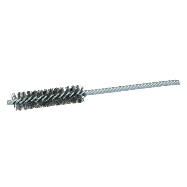 Weiler 1/2" Power Tube Brush, .0104" Steel Wire Fill, 2" Brush Length 21252 - main